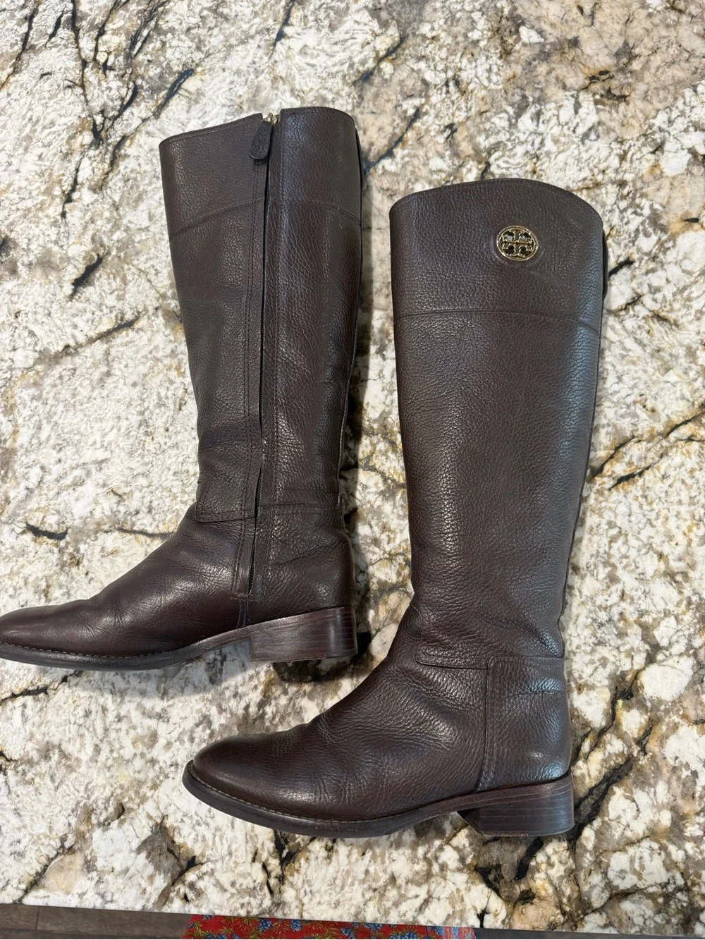 Tory Burch pebbled tumbled